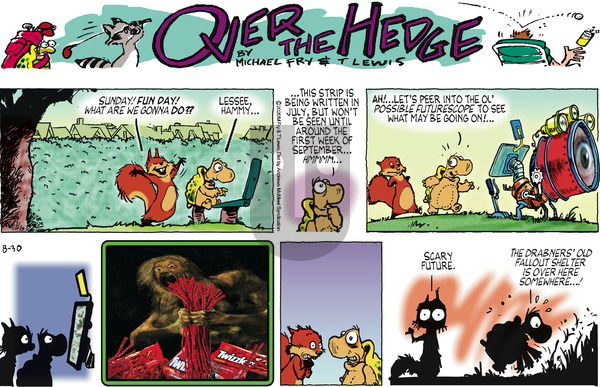Over the Hedge on Sunday August 30, 2020 Comic Strip