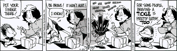 Rose is Rose - Saturday November 22, 2003 Comic Strip