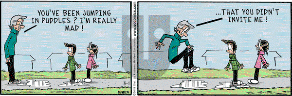 Grand Avenue on Friday March 1, 2019 Comic Strip