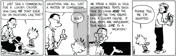 Calvin and Hobbes on Tuesday March 5, 1991 Comic Strip