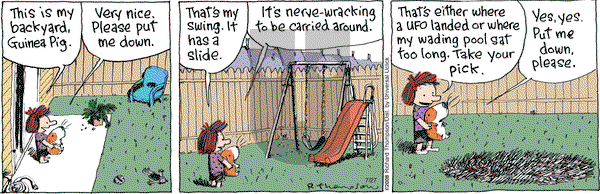 Cul de Sac on Friday July 27, 2012 Comic Strip