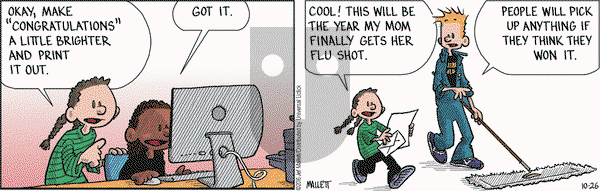 Frazz on Wednesday October 26, 2016 Comic Strip