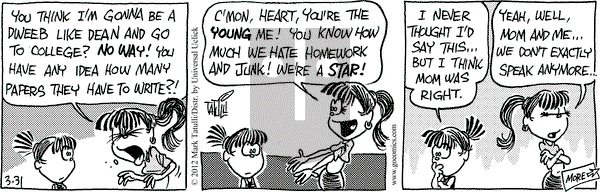 Heart of the City on Saturday March 31, 2012 Comic Strip