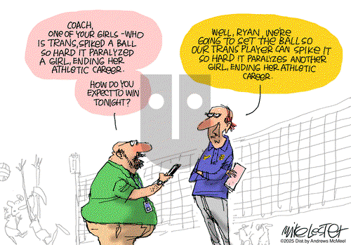 Mike Lester on Thursday March 6, 2025 Comic Strip