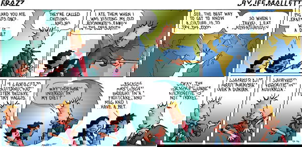 Frazz on Sunday December 16, 2001 Comic Strip