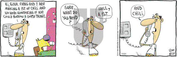 The Duplex on Friday November 21, 2014 Comic Strip