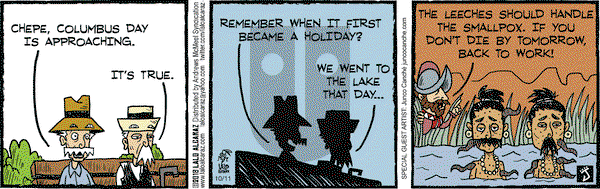 La Cucaracha on Thursday October 11, 2018 Comic Strip