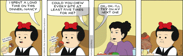 Nancy on Tuesday February 11, 2020 Comic Strip