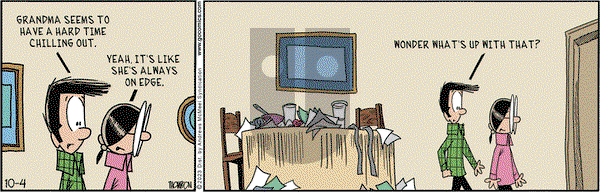 Grand Avenue on Wednesday October 4, 2023 Comic Strip