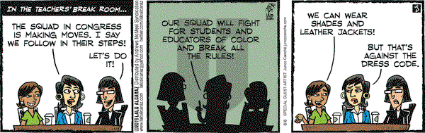 La Cucaracha on Thursday August 8, 2019 Comic Strip