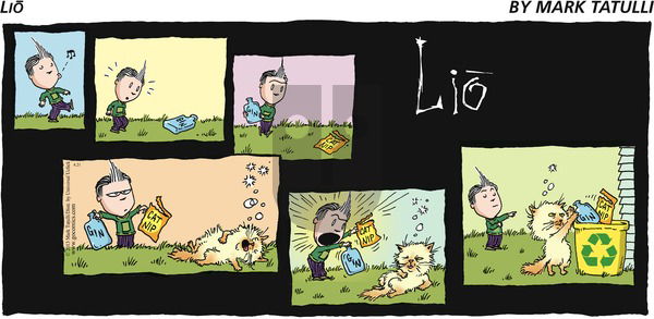 Lio on Sunday April 21, 2013 Comic Strip