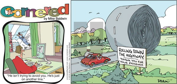 Cornered on Sunday November 17, 2019 Comic Strip