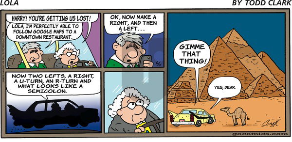 Lola on Sunday June 4, 2017 Comic Strip