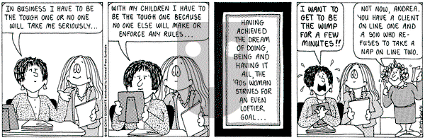 Cathy Classics on Tuesday October 24, 1995 Comic Strip