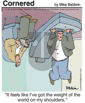 Cornered on Saturday November 30, 2019 Comic Strip