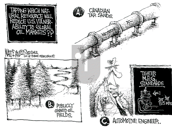 Matt Davies on Thursday October 25, 2012 Comic Strip
