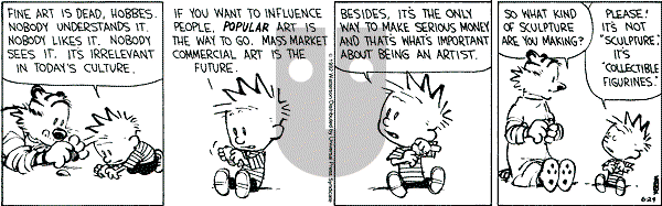 Calvin and Hobbes - Wednesday June 24, 1992 Comic Strip