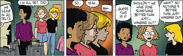 Luann on Friday August 15, 2014 Comic Strip