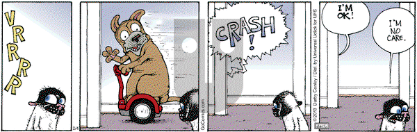 Get Fuzzy on Monday February 4, 2013 Comic Strip