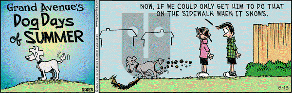 Grand Avenue on Tuesday August 18, 2020 Comic Strip