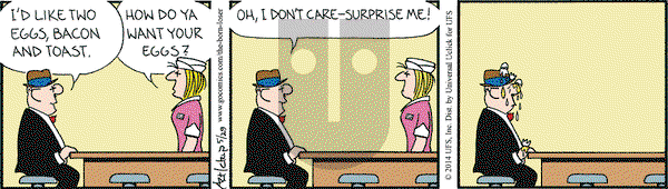 The Born Loser on Thursday May 29, 2014 Comic Strip