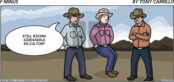 F Minus on Sunday March 4, 2012 Comic Strip