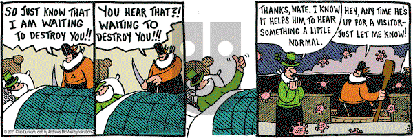Overboard on Wednesday January 20, 2021 Comic Strip