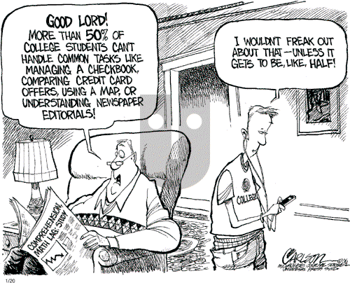 Stuart Carlson on Friday January 20, 2006 Comic Strip
