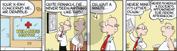 Drabble on Friday January 16, 2015 Comic Strip