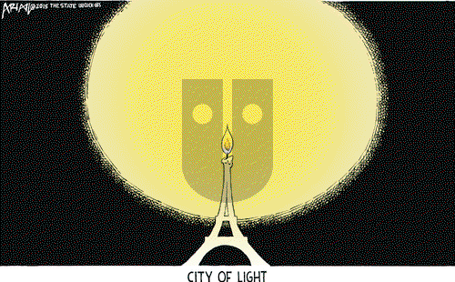 Robert Ariail on Monday November 16, 2015 Comic Strip