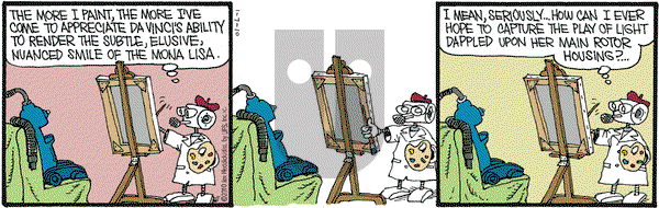 Monty on Thursday January 7, 2010 Comic Strip