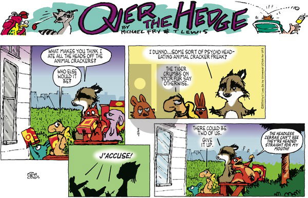 Over the Hedge on Sunday March 17, 2013 Comic Strip