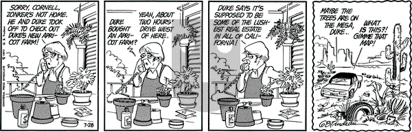 Doonesbury - Thursday July 28, 1977 Comic Strip