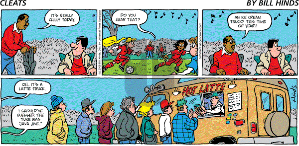 Cleats - Sunday November 16, 2008 Comic Strip