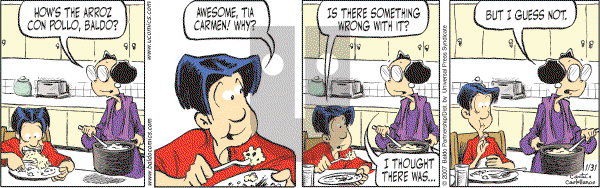Baldo - Wednesday January 31, 2007 Comic Strip