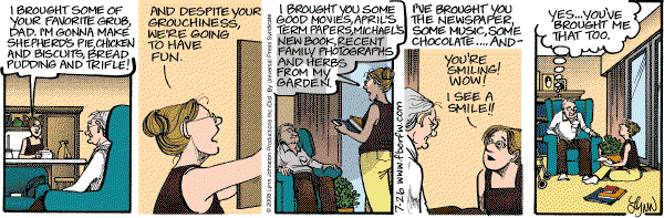 For Better or For Worse - Saturday July 26, 2008 Comic Strip