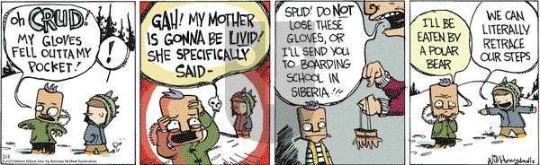 Wallace the Brave on Wednesday March 4, 2020 Comic Strip