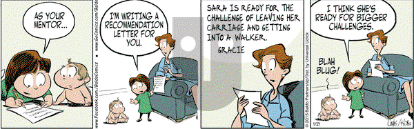 Baldo on Wednesday January 21, 2015 Comic Strip