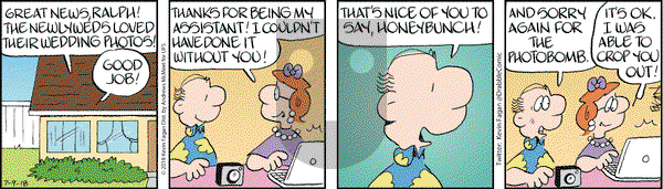 Drabble on Monday July 9, 2018 Comic Strip