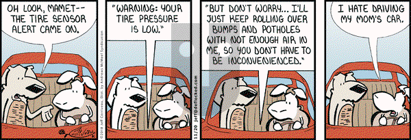 DeFlocked on Tuesday November 20, 2018 Comic Strip