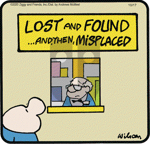 Ziggy on Saturday October 17, 2020 Comic Strip