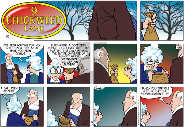 9 Chickweed Lane on Sunday January 23, 2005 Comic Strip