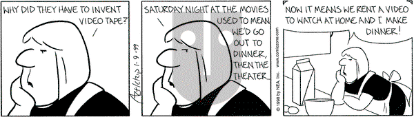 The Born Loser on Saturday January 9, 1999 Comic Strip