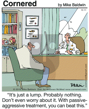 Cornered on Wednesday December 11, 2019 Comic Strip