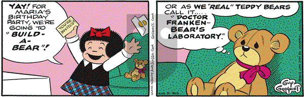 Nancy on Saturday August 31, 2013 Comic Strip
