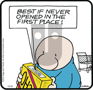 Ziggy on Friday December 30, 2016 Comic Strip