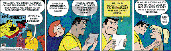Rip Haywire on Friday February 28, 2025 Comic Strip