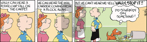 Drabble on Wednesday November 16, 2016 Comic Strip