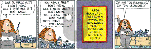 Cathy Classics on Saturday October 27, 2001 Comic Strip