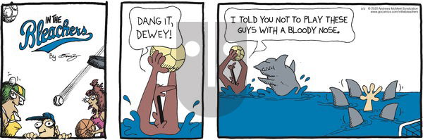 In the Bleachers on Sunday May 3, 2020 Comic Strip